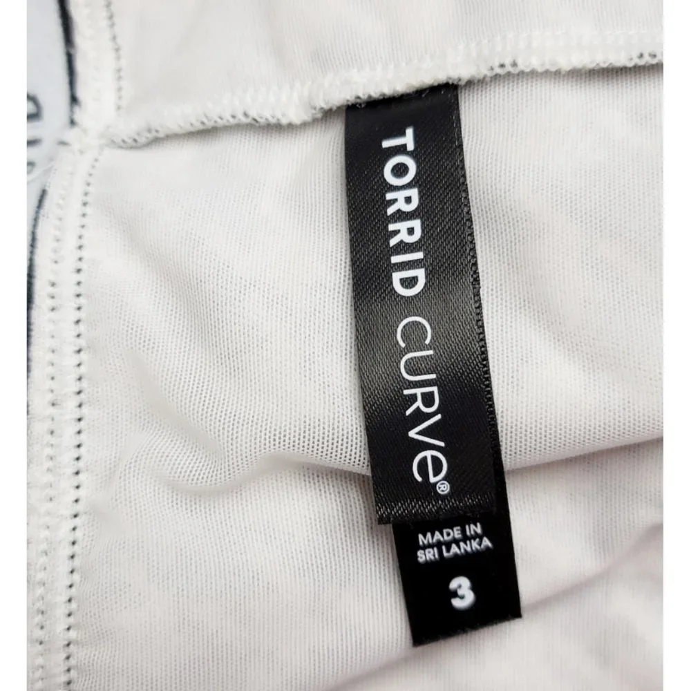 2 ~ Torrid 3 Lightly Lined Rib Henley Bralettes 3X 22 24 - Picture 6 of 11